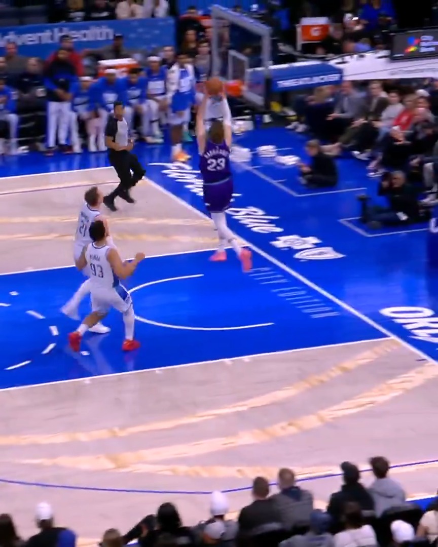 This is such an insane pass