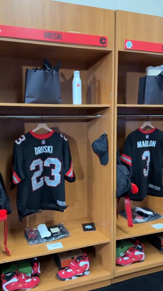 Team Druski's jerseys are ready to go 👀 SB LX Flag Football Game — 10pm ET on NFL @youtube: