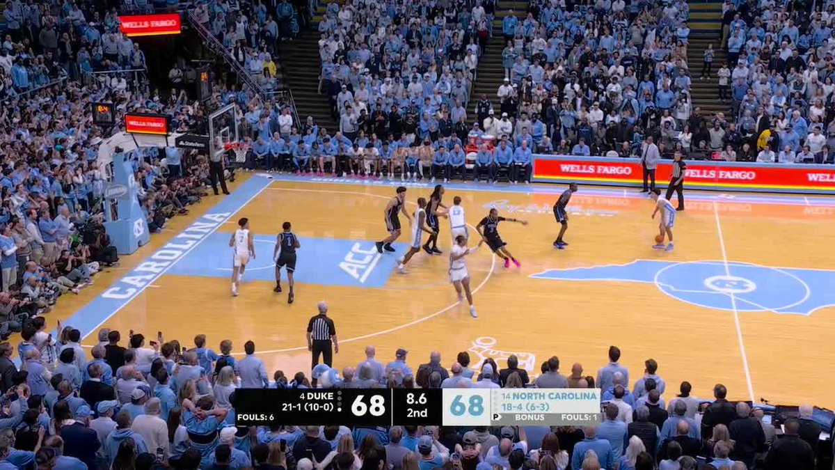 THIS RIVALRY DOES NOT DISAPPOINT ‼️ SETH TRIMBLE GAME-WINNER FOR NORTH CAROLINA 🔥