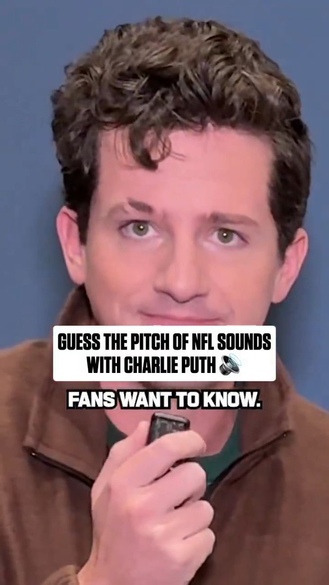 SBLX National Anthem performer Charlie Puth did the thing 😅 Super Bowl LX– Sunday 6:30pm ET on NBC Stream on NFL+ + Peacock