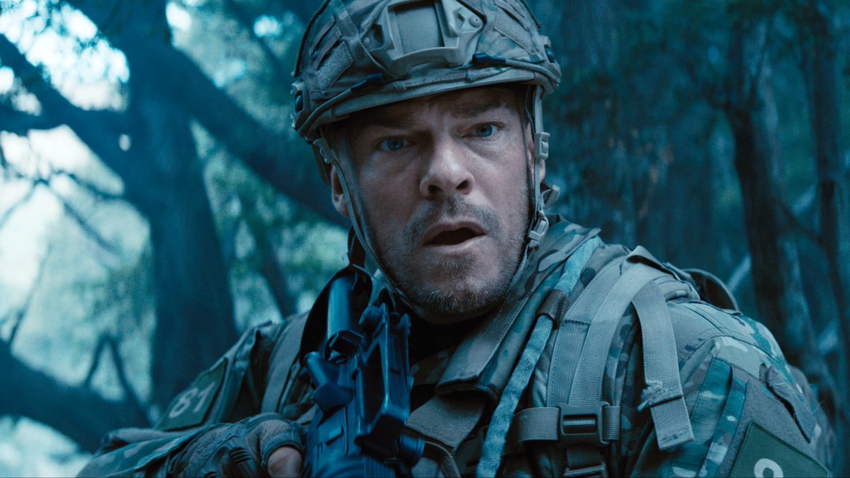 An elite team of soldiers faces an insurmountable threat after a training exercise turns into a fight for survival in War Machine. Streaming on Netflix on March 6.