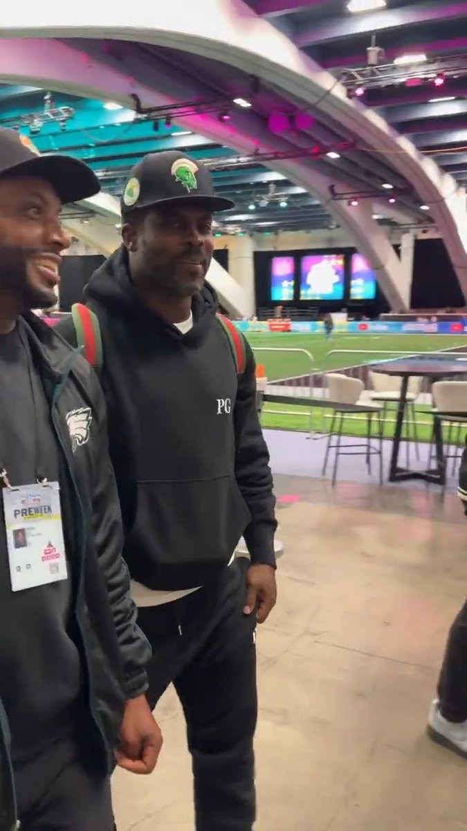 Michael Vick is here 👋 SB LX Flag Football Game — 10pm ET on NFL @youtube: