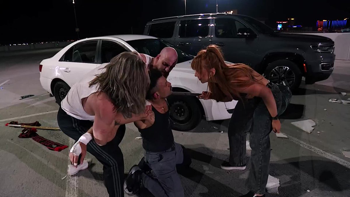 MYRON REED MADE THE SAVE AND TOOK CARE OF ISLA DAWN 😭 #AEWCollision