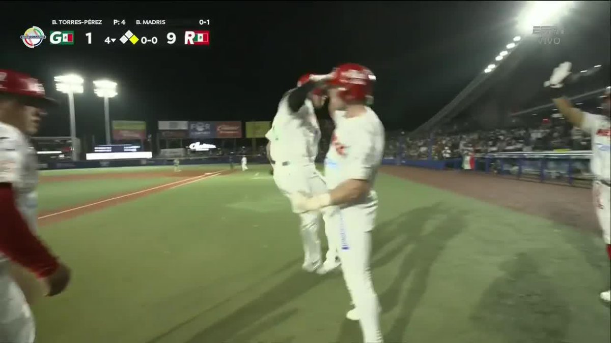 ¡A LO PROFUNDOOOOOOOOOO! 🔥 Espectacular HR de México Rojo 🤩 🇲🇽 Paliza al momento de los Charros de Jalisco a los Tomateros de Culiacán ⚾ 💥 Disfruta la final por ESPN y #DisneyPlus Premium