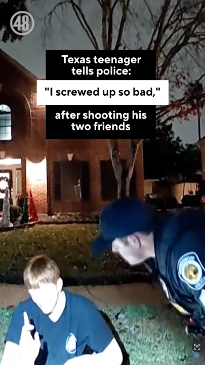 When police arrived at Connor Hilton's house to investigate reported gunshots, he told officers that he "screwed up so bad." He claimed it was an accident and blamed his actions on a commonly used acne medication.