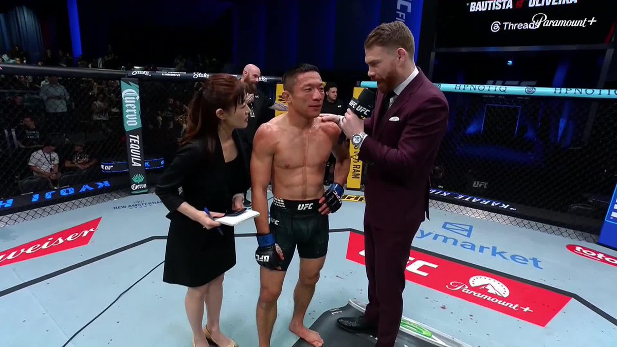 Another big W for Horiguchi 🇯🇵 "Who is the champion right now? Van?... I want to fight you!"
