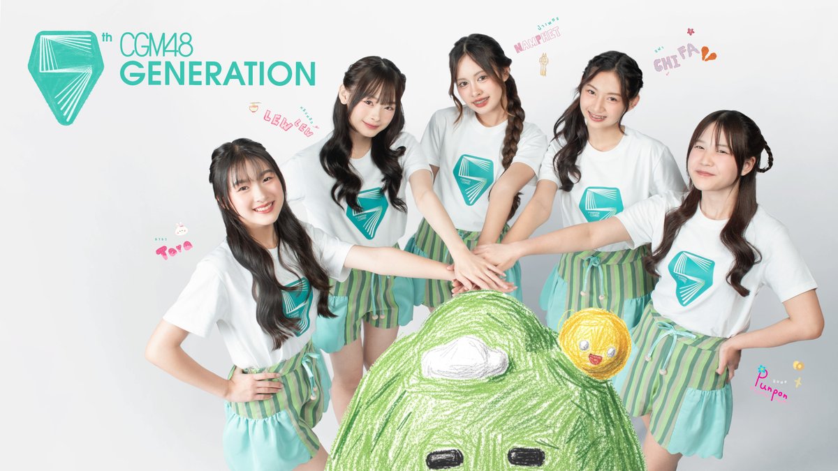 [🟢5️⃣] #CGM485thGeneration CGM48 5th Generation สวัสดีเจ้า ~ 💚 #ChifaCGM48 💚 #LewlewCGM48 💚 #NamphetCGM48 💚 #PunponCGM48 💚 #TaraCGM48 #CGM48