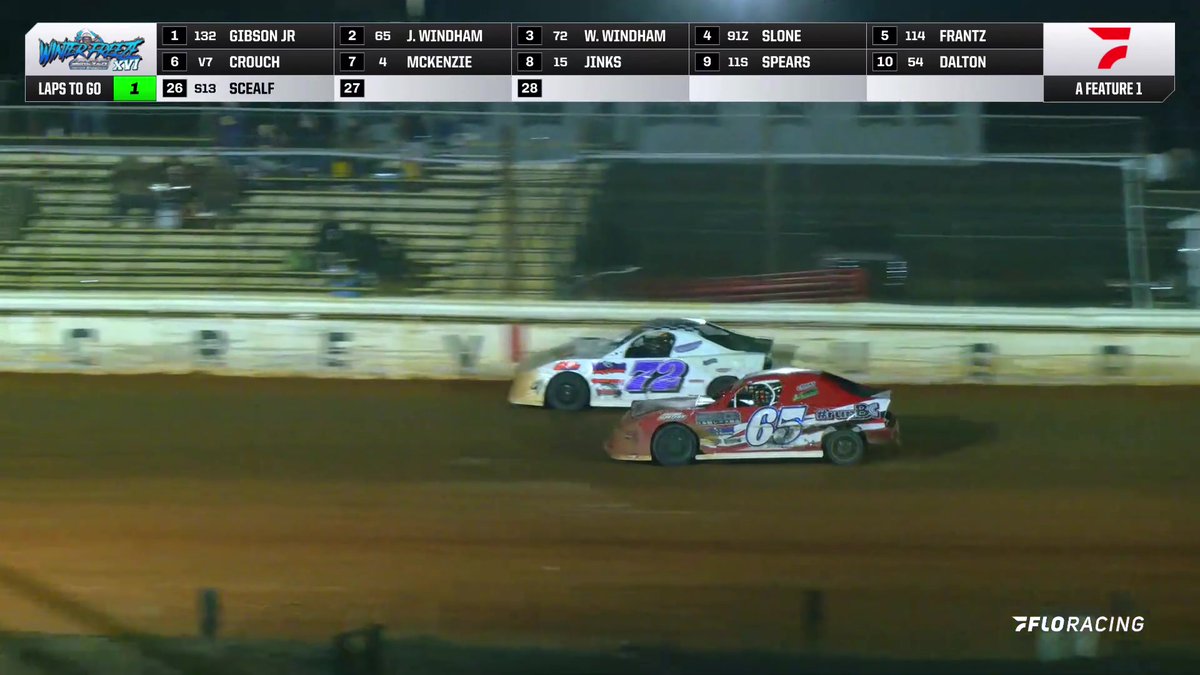🏁 What a finish for $25k!! Walker Windham wins it on the last lap at Screven Motorsports! #WinterFreeze