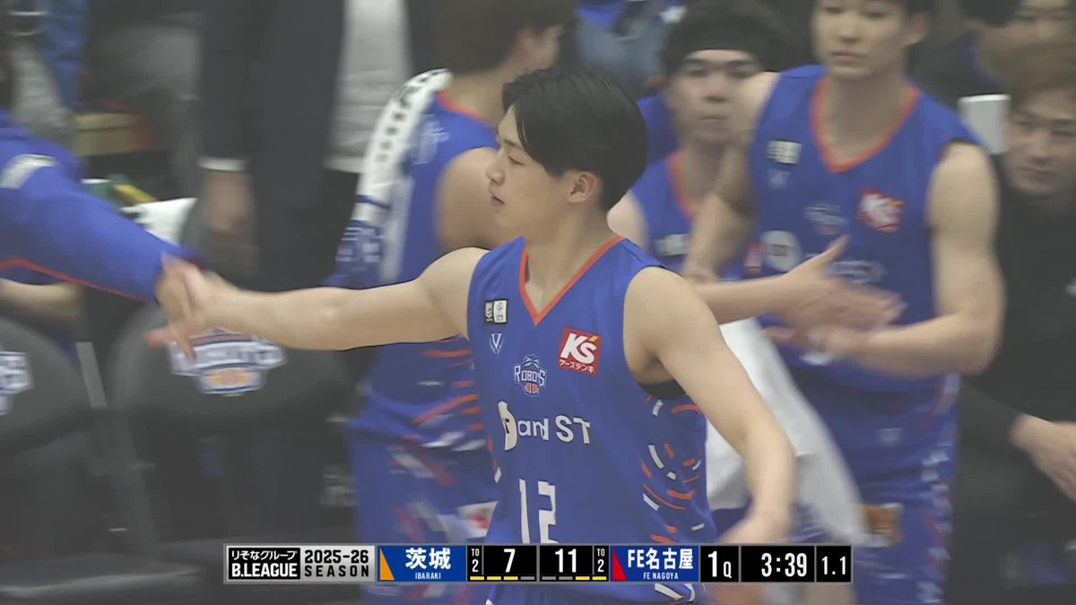 記念すべき初得点は”フリースロー” ━━━━━━━━━━━━━━━━ ❯❯ #赤間賢人 ▼バスケットLIVE ｜#茨城ロボッツ｜#GROWBOLD｜