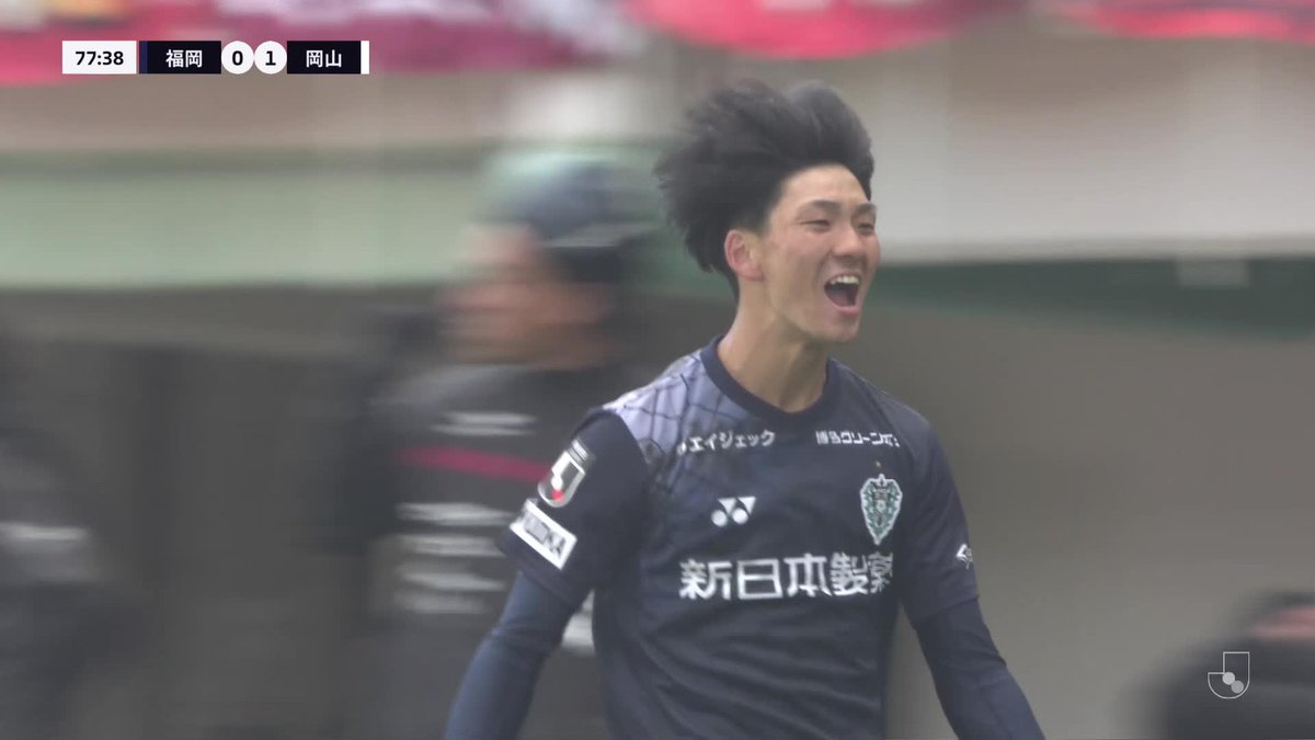 デビュー戦で前田快が豪快なプロ初ゴール!✨ 🎦 ゴール動画 🏆 明治安田J1百年構想リーグ 地域リーグラウンド 第1節 🆚 福岡vs岡山 🔢 1-1 ⌚️ 78分 ⚽️ 前田 快(福岡) #Jリーグ
