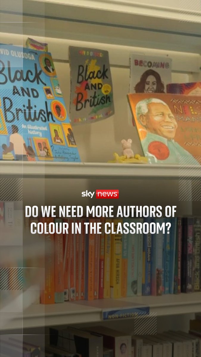 Campaigners are calling on the government to make English literature in schools more inclusive and representative, as Lit in Colour says the move to make it more inclusive is too slow. ⁠⁠ Sky's Anjum Peerbacos reports.⁠ 🔗