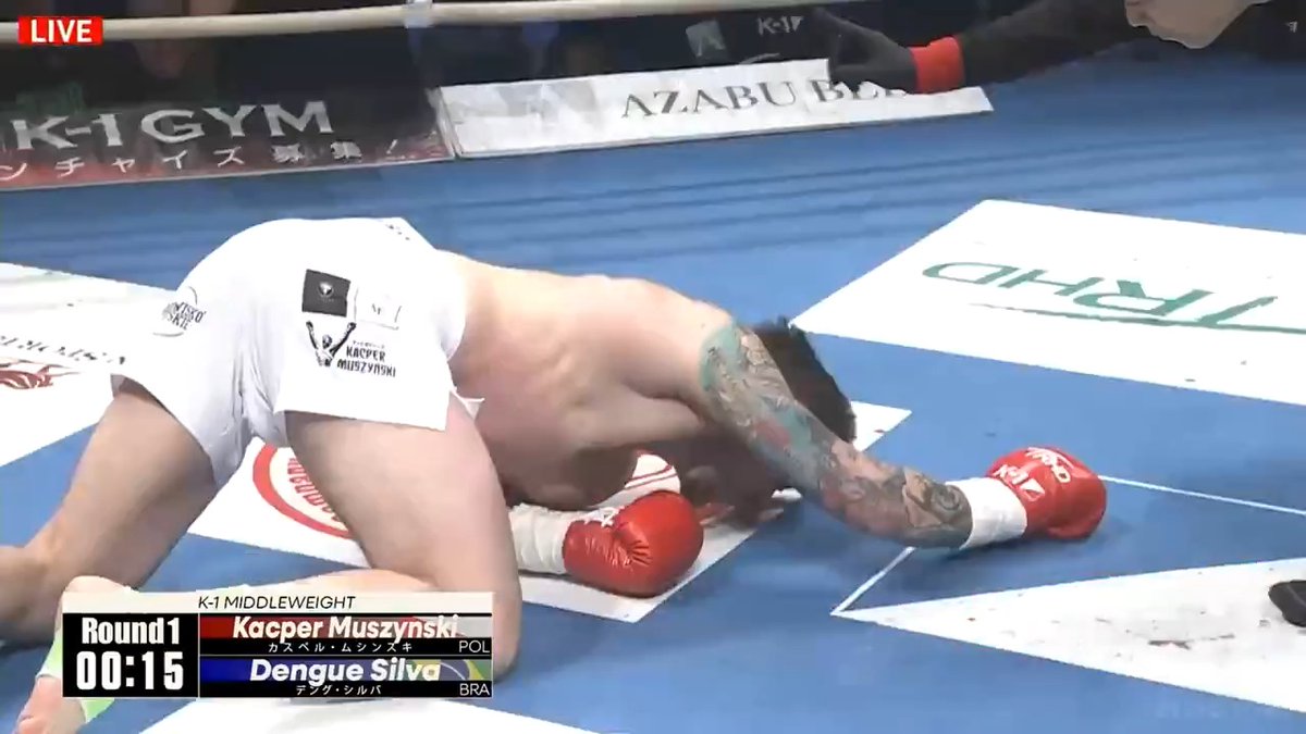 【大逆転KO勝利!!】 デング・シルバ先にダウンを奪われるも気迫のラッシュでムシンスキを沈める💥 第14試合 カスペル・ムシンスキ vs デング・シルバ K-1 WORLD GP 2026 ABEMAで全試合無料生中継📡 #k1wgp K-1【Official Account】