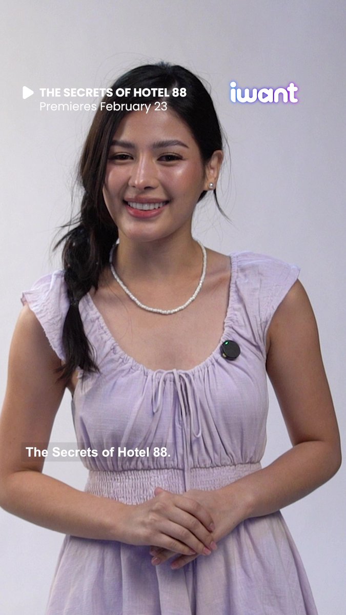 Excited na si Sari na magpakilala sa inyo! 🥰 Abangan si AZ MARTINEZ sa #TheSecretsofHotel88! Mapapanood 7 DAYS IN ADVANCE WORLDWIDE starting FEBRUARY 23 only on iWant! Subscribe now via STAR CREATIVES