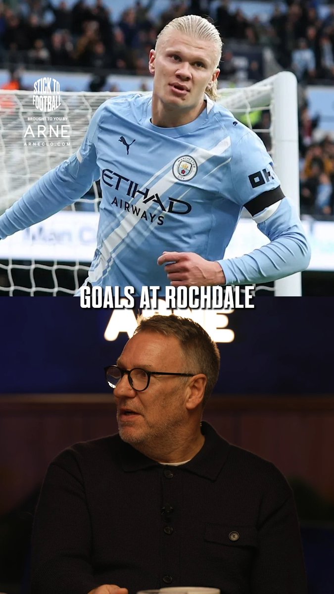 "Haaland isn't getting 60 goals at Rochdale!" 😶 Big statement. Big debate! 👀 Agree or disagree? 💭