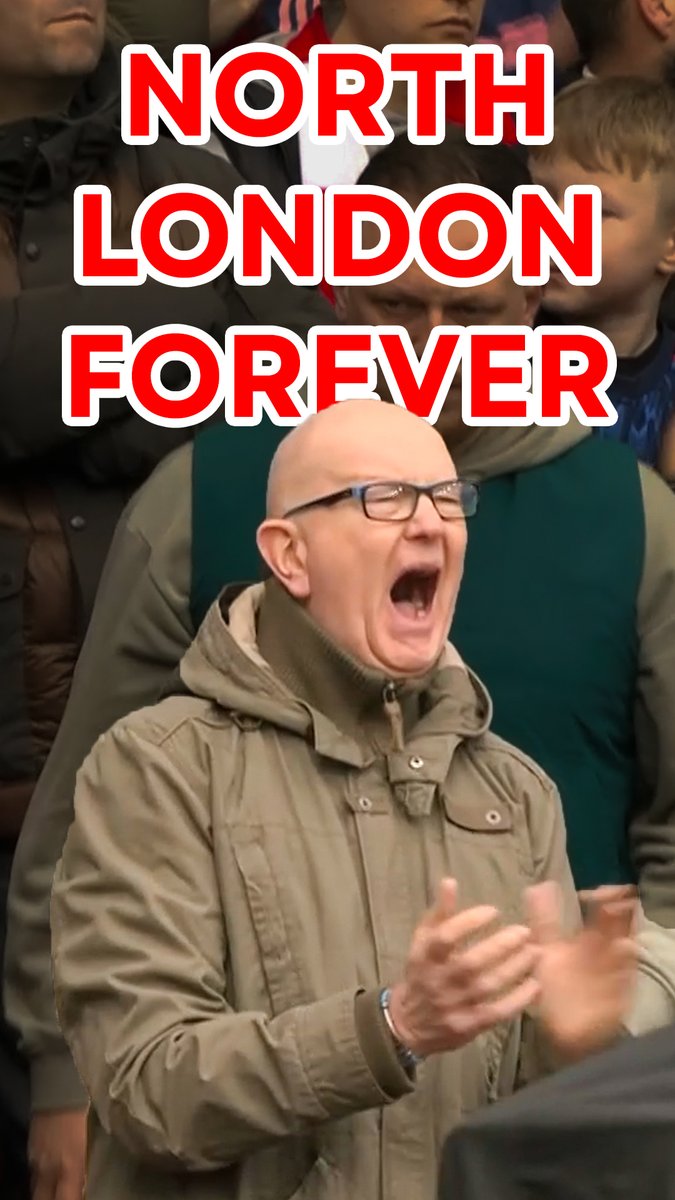 Arsenal fans singing North London forever at the Emirates will NEVER not hit 😮💨🎶 Top of the league and feeling on top of the world. ↳ Premier League. Live & On Demand with 4K on Football’s New Home, Stan Sport. Stream now. #StanSportAU #PremierLeague