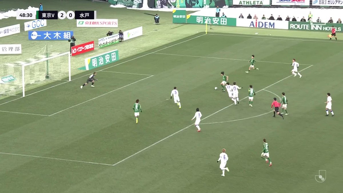 #モーメントブースター でシェアして盛り上がれ!​ ⚽️ゴール (48:32) 👟松橋 優安​​ 🆚東京ヴェルディ vs 水戸ホーリーホック ​📺​DAZNでライブ配信中​ #DAZN #FanZone Sony｜NURO 光 #NURO光 #感動を止めるな