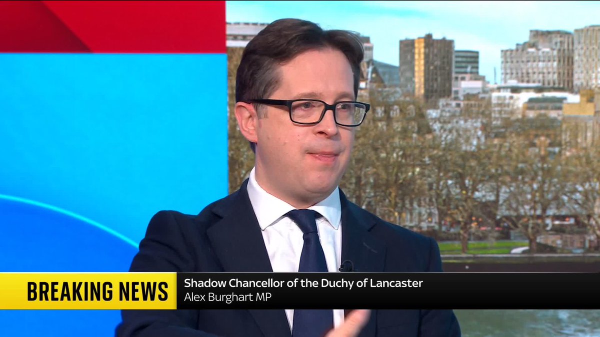 "I think the Prime Minister's position is untenable" Senior Conservative Alex Burghart tells Trevor Phillips his party couldn't win a vote of no confidence in Keir Starmer - unless Labour MPs turn on their leader 📺 Sky 501