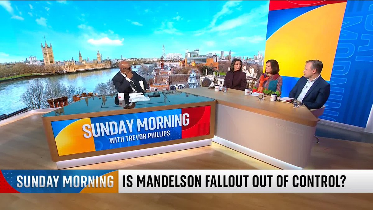 "This man's a real victim, isn't he?" Former Channel 4 head of news Dorothy Byrne tells Trevor Phillips it's 'intolerable' that men connected to the Mandelson scandal are making out that they are the victims over the women affected. 📺 Sky 501