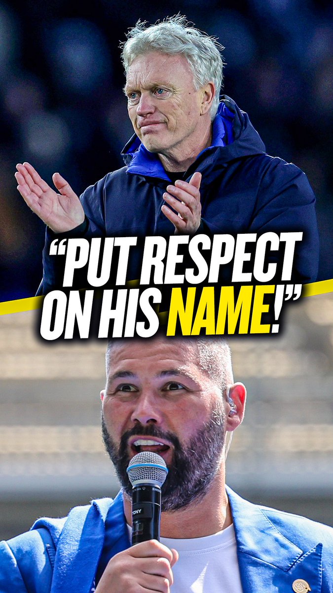 Tony Bellew is demanding RESPECT for David Moyes! 🔵