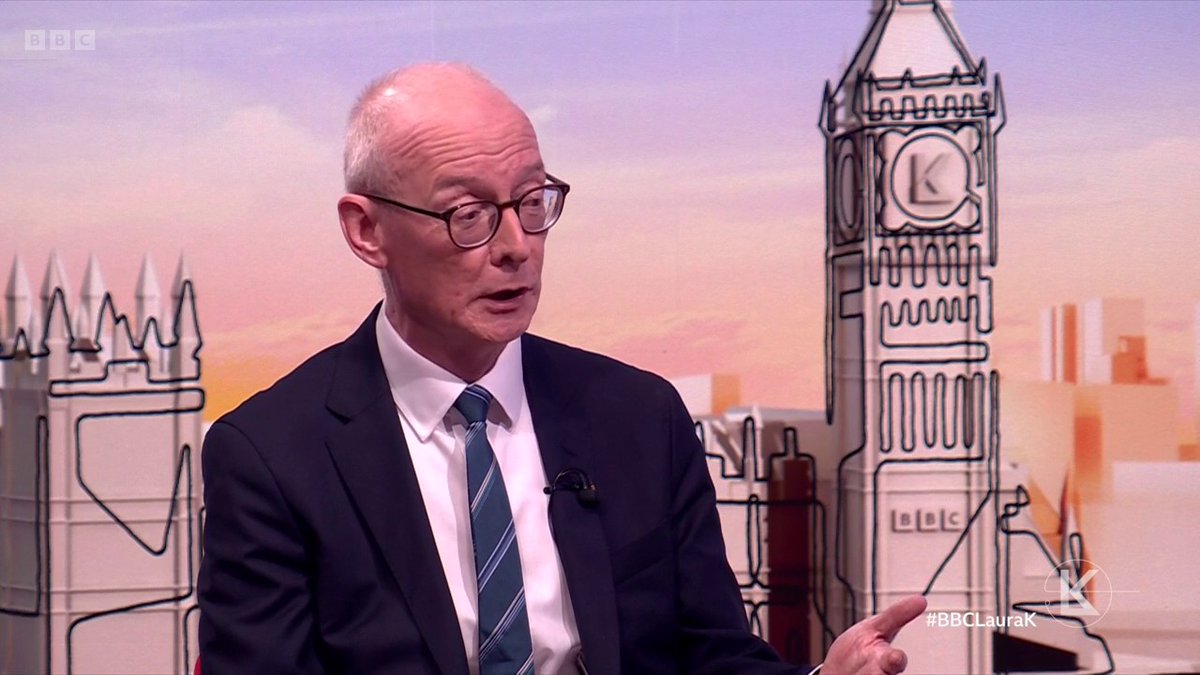 “I see no point in that whatsoever” Work and Pensions Secretary Pat McFadden says it would be wrong to sack the Prime Minister’s Chief of Staff Morgan McSweeney #BBCLauraK