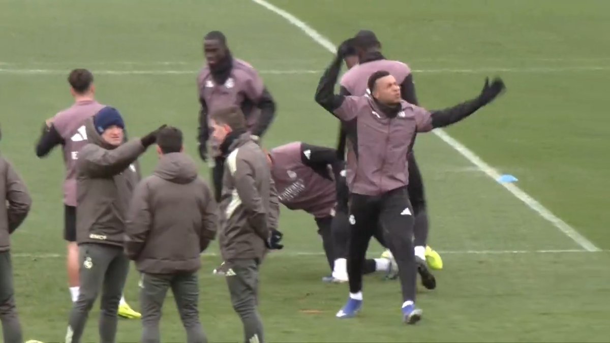 😡 La colère de Mbappé après ce tacle de Rüdiger à l'entrainement ! #beINSPORTS