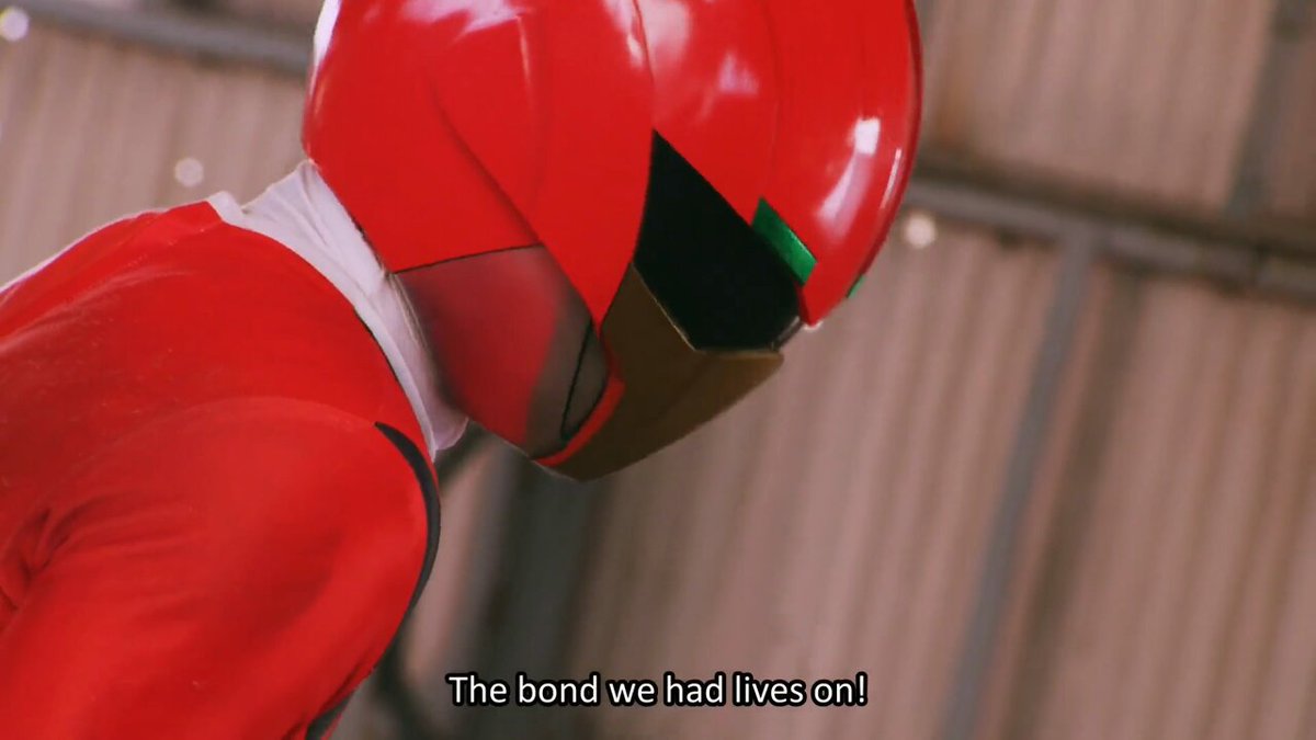 This remains one of, if not my favorite moment in sentai. Great as hell scene.