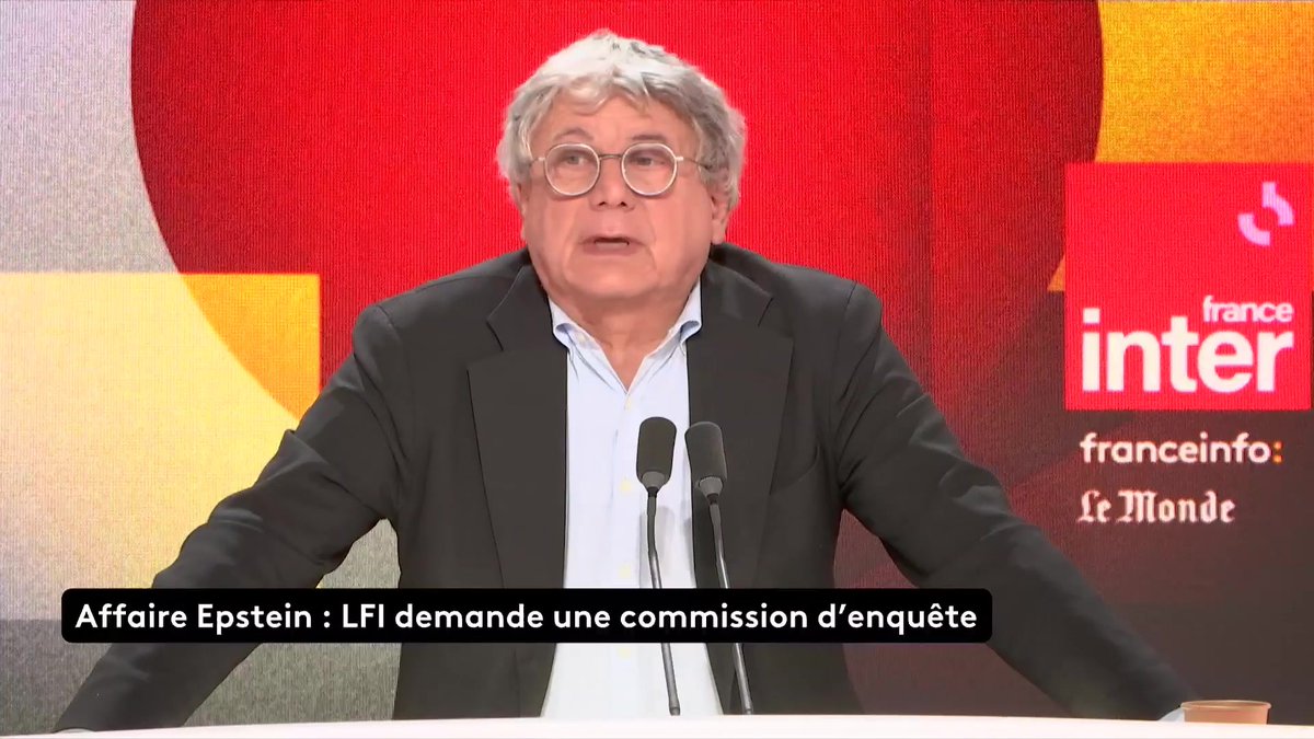 Démission de Jack Lang de l'Institut du monde arabe : "C’était la bonne décision, notamment pour l’institution qu’il préside", affirme Éric Coquerel, député LFI. Son groupe propose la création d'une commission d'enquête transpartisane sur l'affaire Epstein. #QuestionsPol