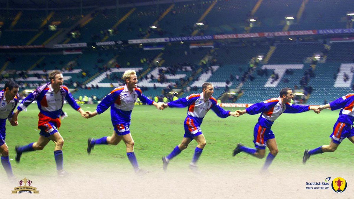 💥 The goal that made Super Cale go ballistic! 📅 26 years ago today, Inverness Caledonian Thistle FC caused one of the great Scottish Cup upsets, beating Celtic 3-1 in the Third Round at Parkhead. #ScottishCup | Scottish Gas