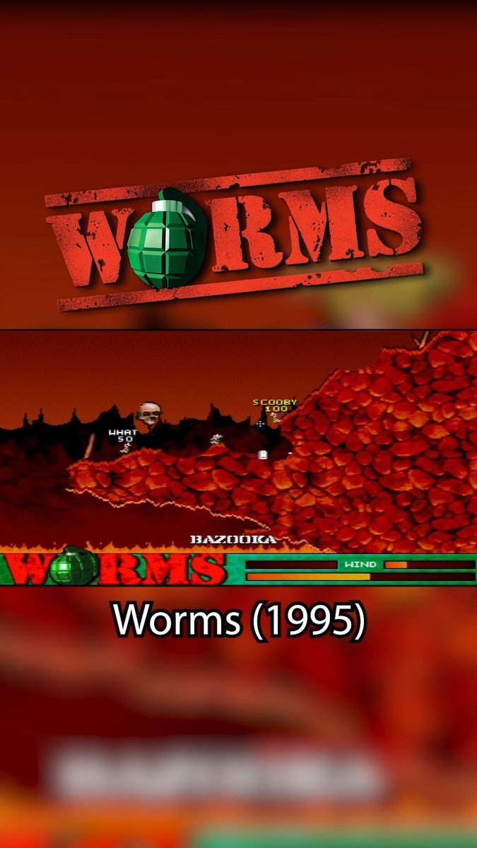We've release so many great Worms games over the past 30 years! Which was your first? 👀🪱