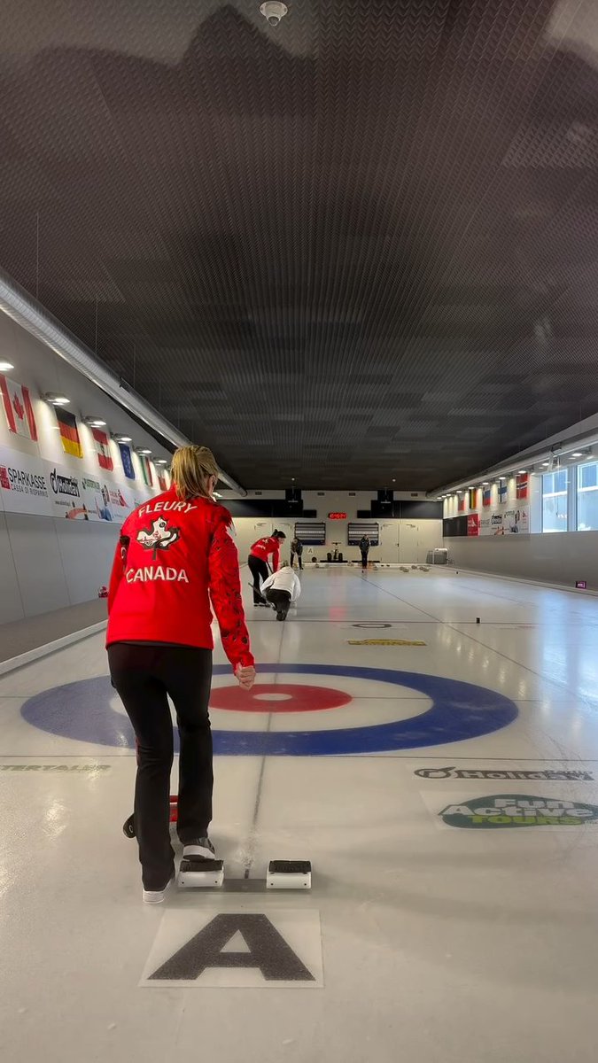 Last training day before we head to Cortina 🤩🥌 #teamcanada #olympics #milanocortina2026