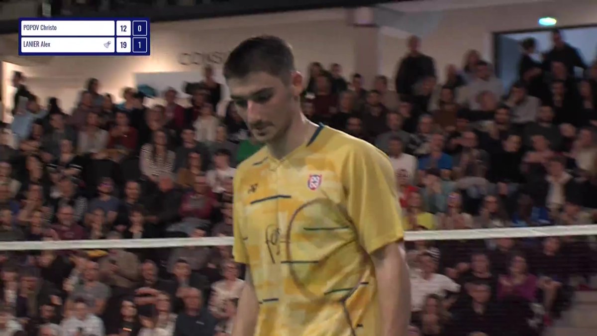 À domicile pour ces Championnats de France à Caen, Alex Lanier a fait le job ! Après avoir sorti Toma Junior Popov en demies, il s'est imposé en finale contre Christo Popov (21-15, 21-12). Il conserve son titre de champion de France.