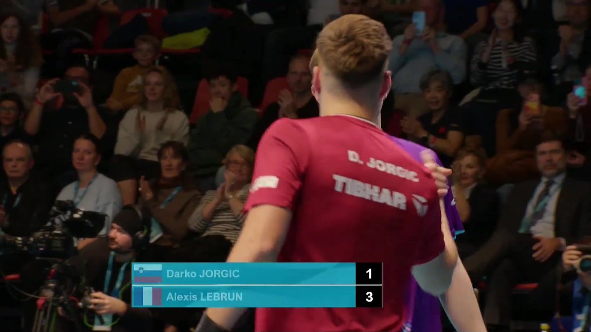 Nouvelle victoire d’Alexis Lebrun dans ce Top 16 européen ! 🏆 Il a été magistral du début à la fin de ce tournoi. Bravo à notre champion, il est en train de marquer le continent de son empreinte ! #lequipePING