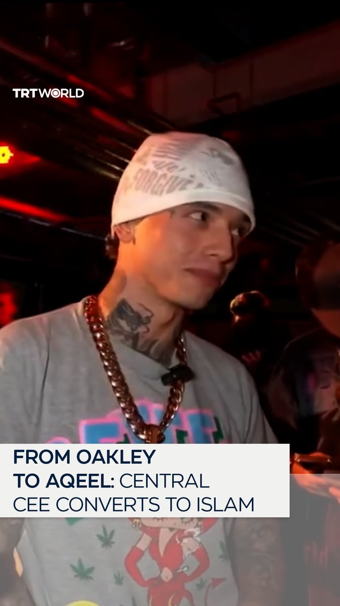"I just changed my name and took my Shahada (profession of faith), I am a Muslim now." British rapper Central Cee announced on a livestream that he has converted to Islam and changed his name to Aqeel