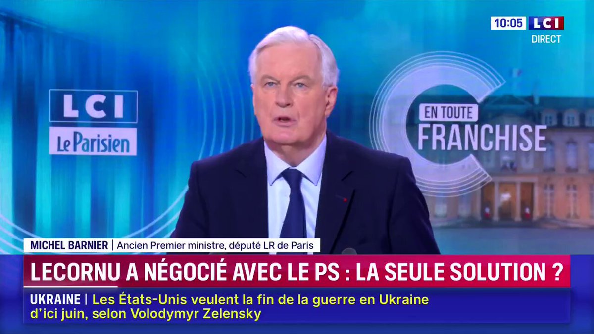 🔴💸 ALERTE : Michel Barnier s’achète une mini tronçonneuse, il dénonce le budget socialiste que son parti a voté. "Ce budget est un budget socialiste, il ne préserve pas, il ne prépare pas l’avenir ! Il reporte sur les futures générations les difficultés et les impôts !" (LCI)