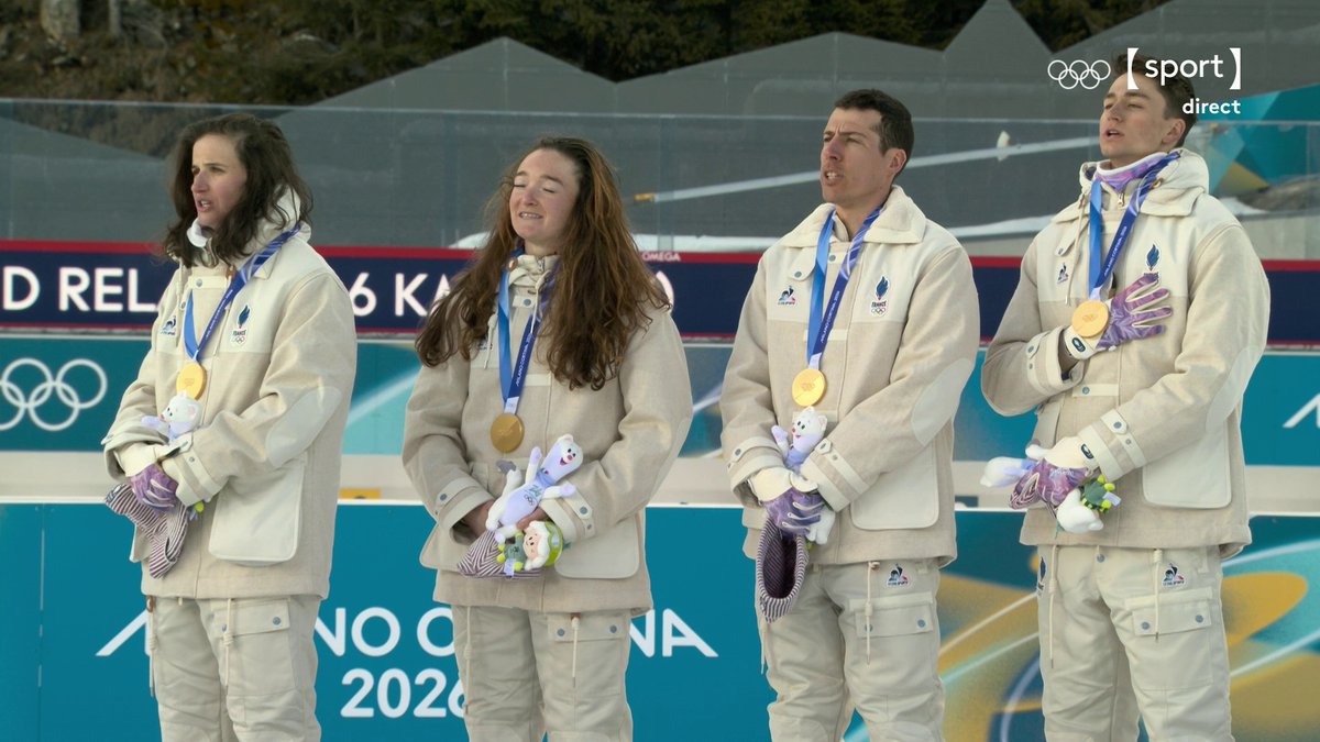 ❄️ #MilanoCortina2026 | 🇫🇷🎶 LA PRÉMIÈRE MARSEILLAISE DE CES JEUX DE MILAN CORTINA MESDAMES ET MESSIEURS ! ➡️ Suivez les JO sur France Télévisions :