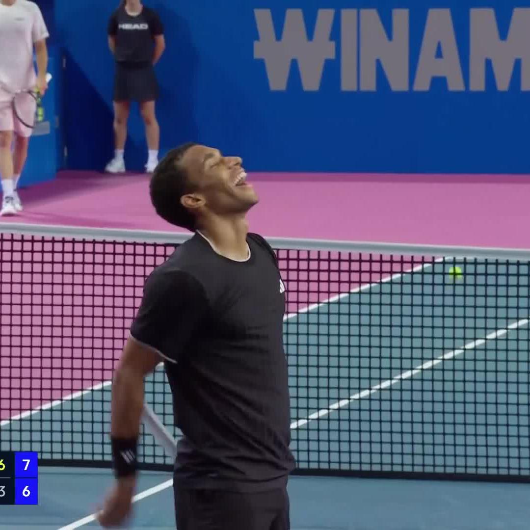 BACK-TO-BACK CHAMPION 💪🏆 Felix Auger-Aliassime defeats Adrian Mannarino to become the second man to defend his Open Occitanie title after Richard Gasquet in 2015-16 #OpenOccitanie26