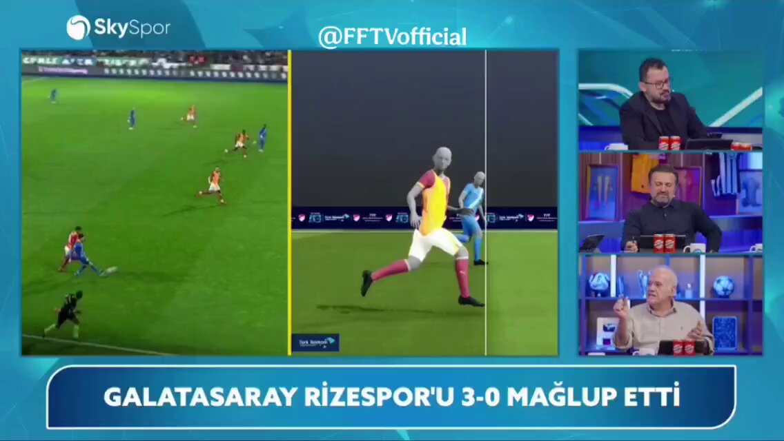 💥🚨 SKANDAL! 🗣️Ahmet Çakar: Ben iddia ediyorum, 10 dakika içinde VAR odasındaki gayriahlaki insanlar montaj yaptılar, ileri geri kaydırdılar, topa vuruşu bir saniye değil, bir salise, iki salise öne geçirip bunu ofsayt olarak halkın gözüne soktular..." #RizVGS TFF Merkez Hakem Kurulu UEFA.com FIFA