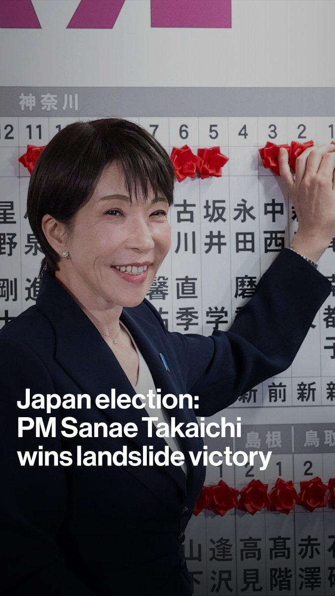 Japanese Prime Minister Sanae Takaichi’s election gamble paid off with a stunning landslide victory. This means a green light from voters for her vision of a more assertive, powerful Japan. Sakura Murakami explains.