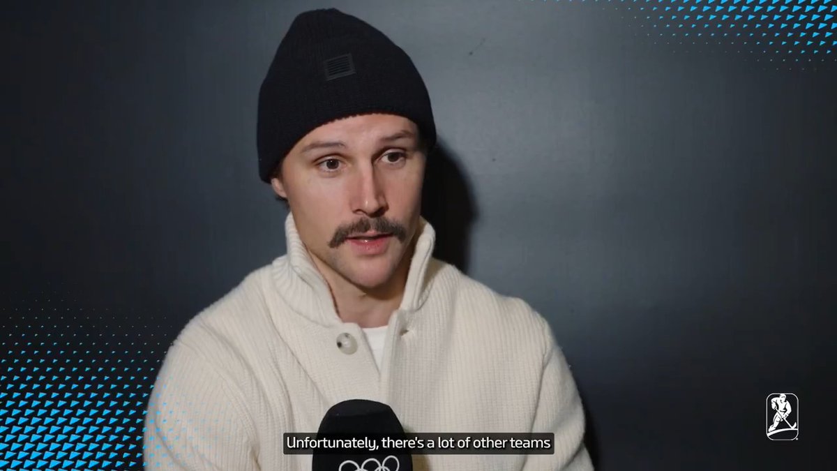 Erik Karlsson on the expectations ahead of the #Olympics. 🇸🇪💭🏒 #IIHF @trekronorse