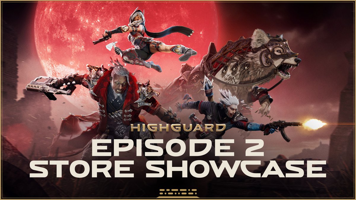Embrace the darkness in Highguard Episode 2: Incursion 🌒 Strike fear among your prey with the new exotic Barghast mount, dive into new Warden Ekon's past with the Ekon Origins Bundle, make your way through an all-new War Chest, and more!