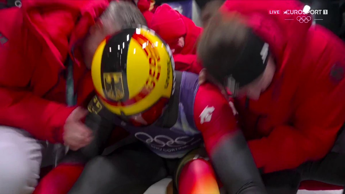 👑🇩🇪 EL SEÑOR DE LOS 𝐑𝐄́𝐂𝐎𝐑𝐃𝐒 🥇 Max Langenhan logra el récord de pista y conquista la medalla de oro en Luge #MilanoCortina2026