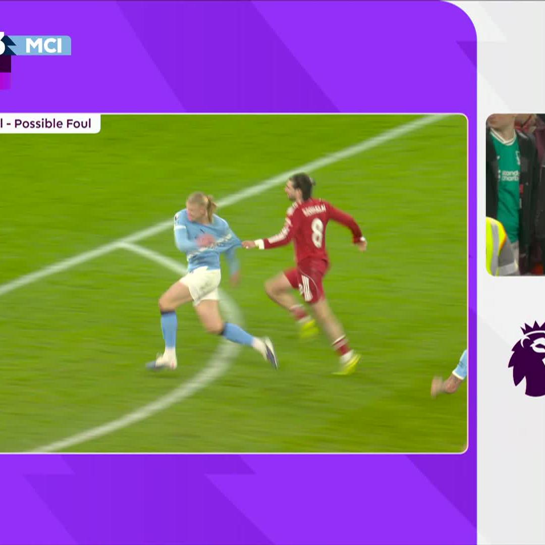 Have you ever seen anything like this? 😲 Crazy scenes as City's third is chalked off and Szoboszlai is sent off 🟥👇 #SSFootball | #SSPremierLeague | #LIVMCI