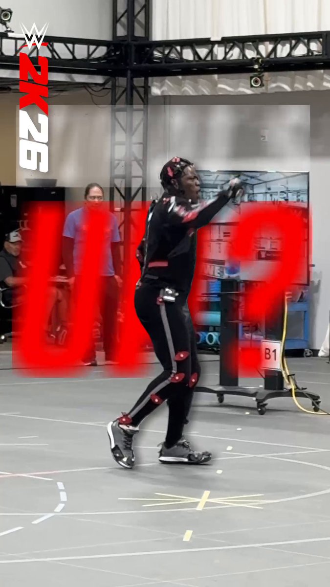 🎤 2K MOCAP… That’s where it’s at! #WWE2K26 #FirstLook