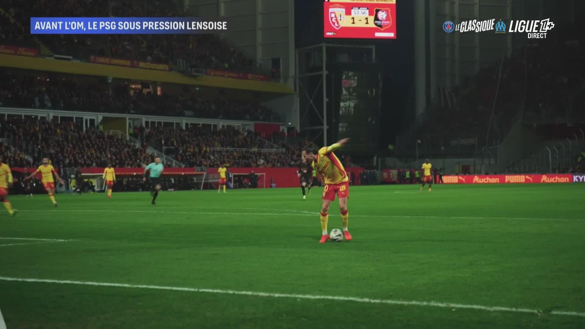 "Mais vous n'êtes pas sérieux monsieur Pignard !" 🗣️ En immersion avec Florian Thauvin lors du match entre Lens et Rennes 🎥