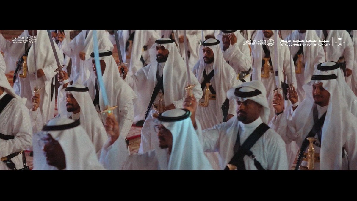 حكاية وطن امتدّ تاريخه بعزم رجاله وطموح أبنائه. لنحتفي معًا بذكرى يوم التأسيس في ساحة العدل بمنطقة قصر الحكم 🗓️ 14 فبراير 2026