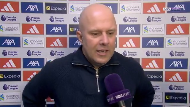 🗣️ "There are not so many games to be played anymore... We have to keep bringing performances as we've done today - with a different outcome." Arne Slot's reaction to Liverpool's 2-1 defeat at Anfield. 🎤 Ziad Mansour #beINPL #LIVMCI #LFC