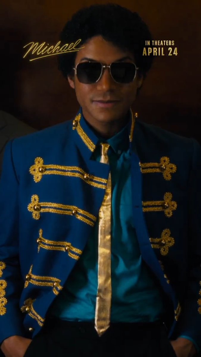 In 75 days, experience the life of a legend. MICHAEL - in theaters and IMAX April 24. #MichaelMovie