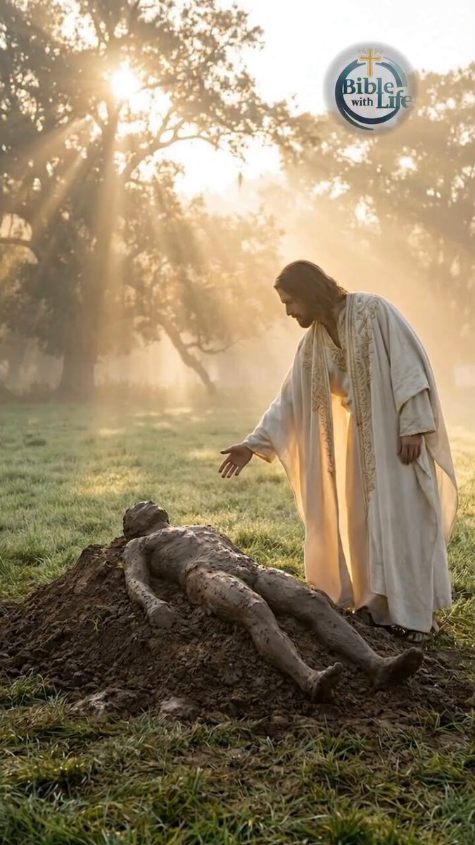  What Happened When God Breathed Life Into Dust? ✨ God formed a man from the dust of the ground, yet the body lay still and silent until the Creator leaned close. It wasn't just a spark of...
