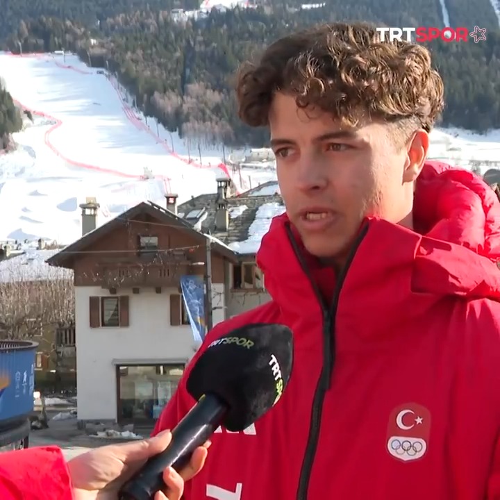 🗣️ "Türk Kayağı için tarih yazmak istiyorum" ⛷️ Thomas Kaan Önol Lang, TRT Spor'a konuştu.