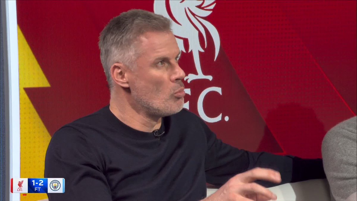 "Liverpool would have to have a HUGE upturn to make Champions League" Jamie Carragher thinks there is a massive uphill battle facing Liverpool between now and the end of the season... 👀